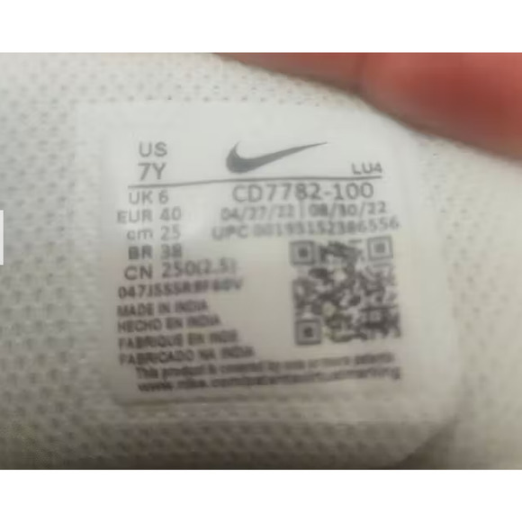 Nike Air Force 1 High White 315121-115/Size 7 - Picture 8 of 8